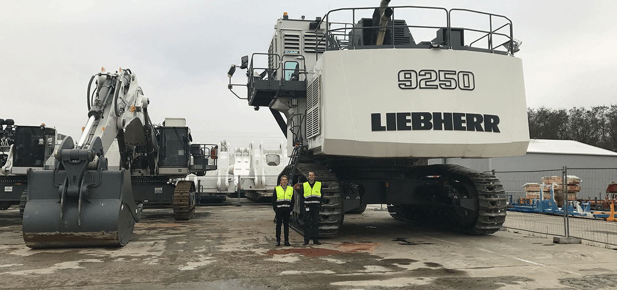 Visiting Liebherr in Colmar