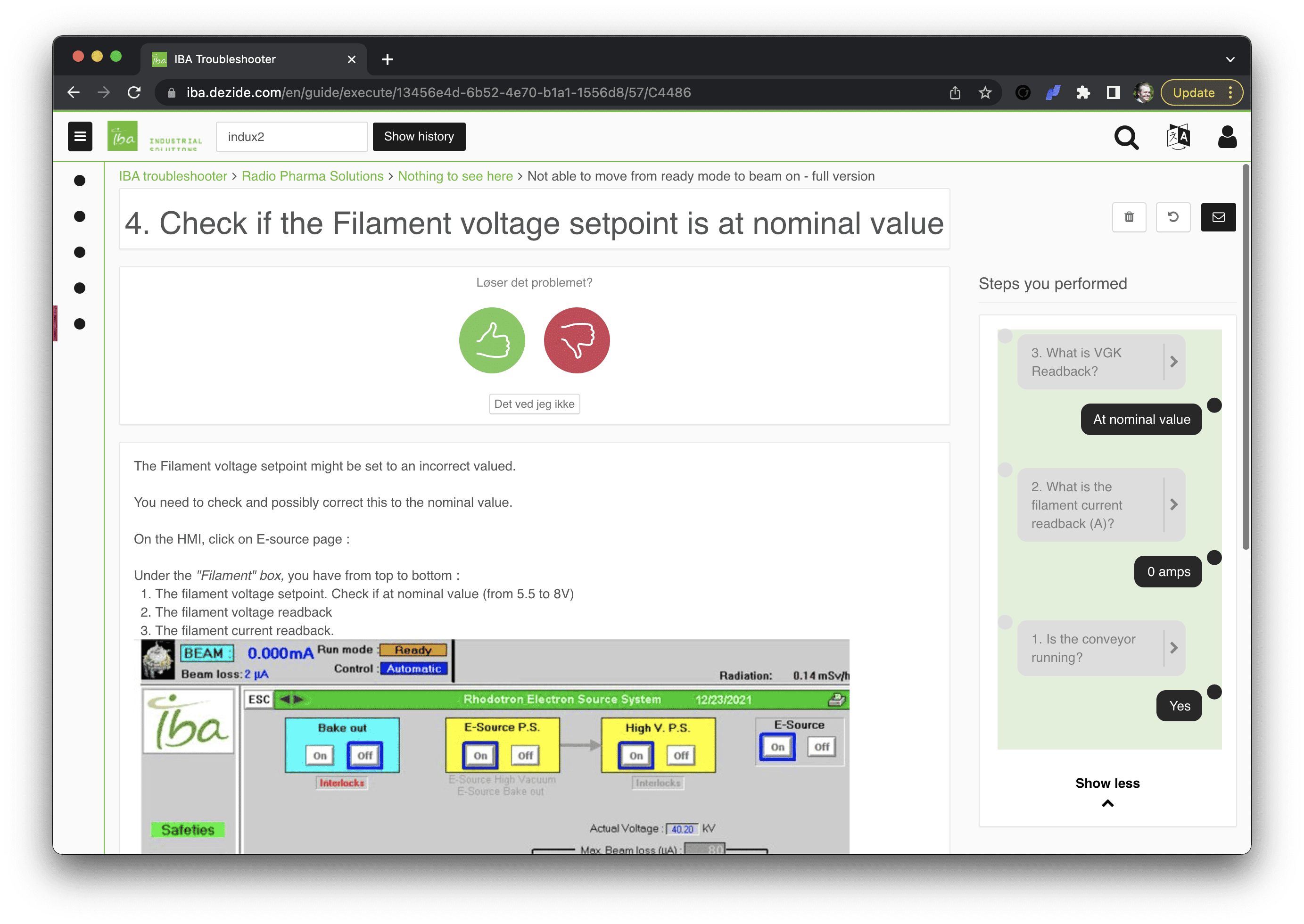 Illustrates automatically answered questions using data